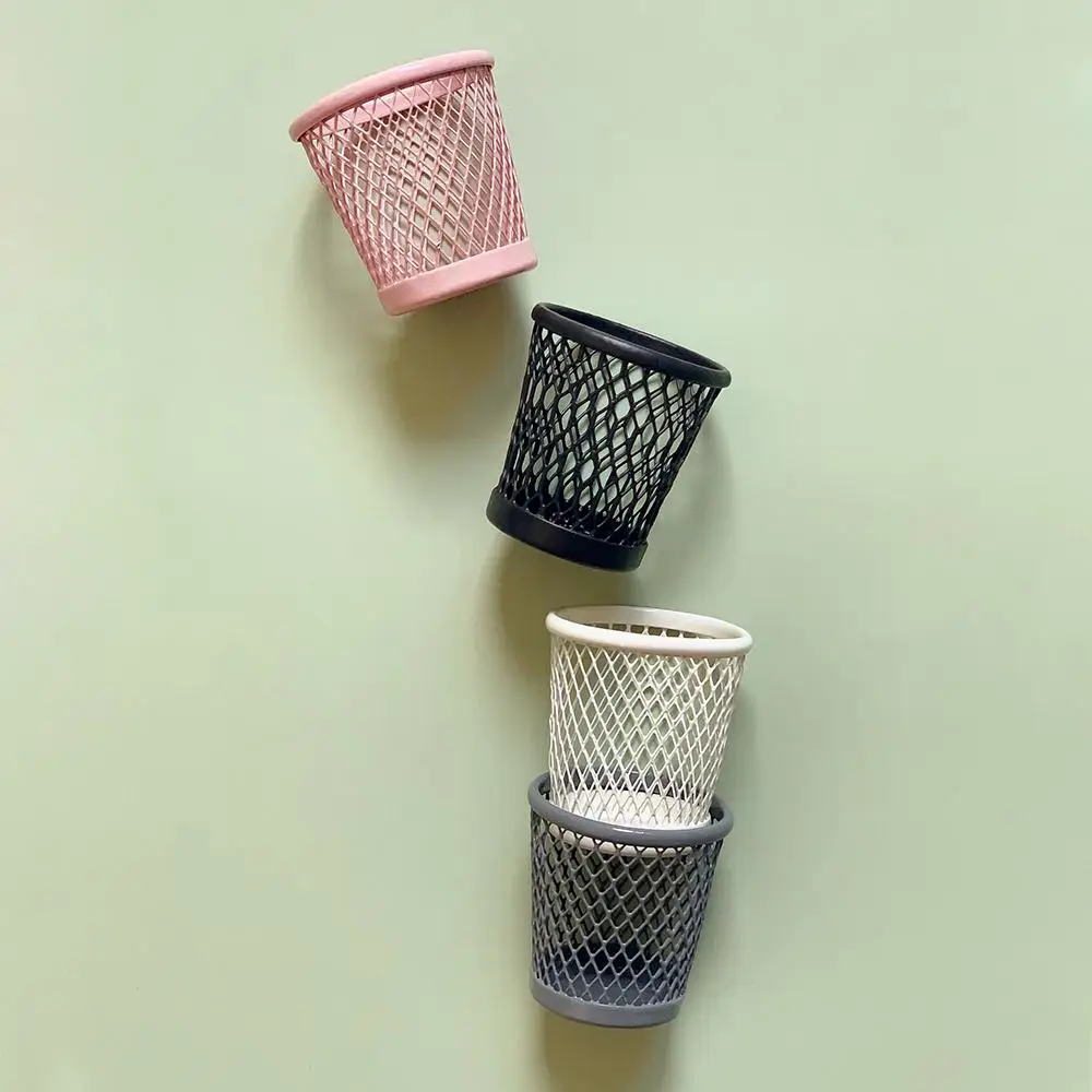 Aizulhomey Metal Dollhouse Miniature Furniture Wastepaper Basket Dollhouse Decoration Dollhouse Accessories OB24 Blythe OB11 1:6