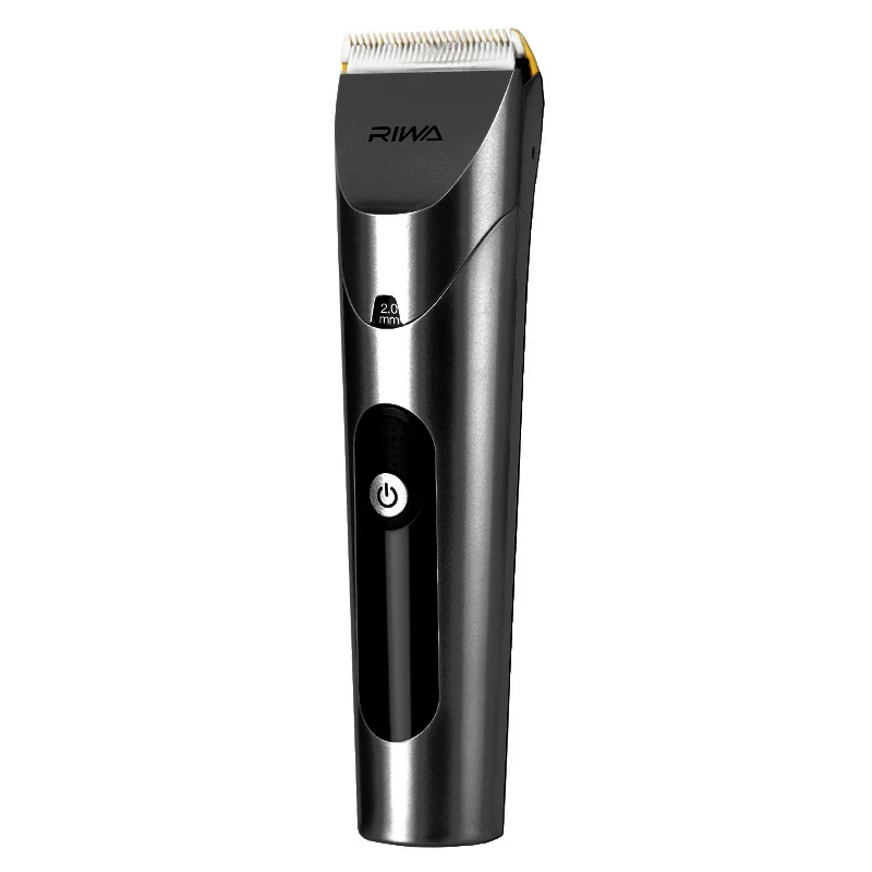 RIWA Washable Hair Trimmer LED Display Rechargeable Electric Hair Cutter Hair Clipper Machine For Haircuts Hair RE-6305