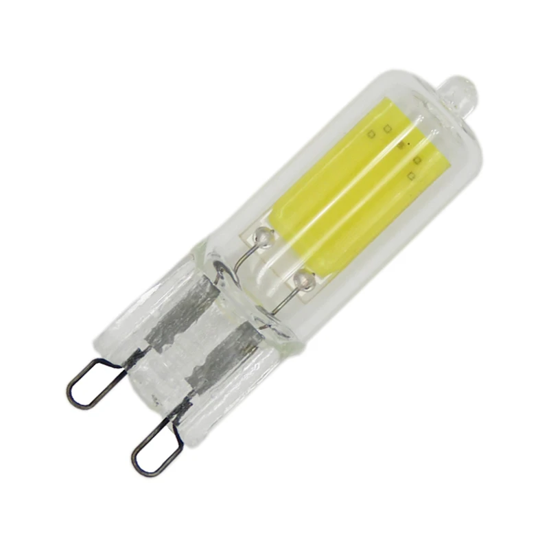 G9 220V Ampoule Lamp LED G9 LED Bulb No Flicker Glass 6W 9W 12W COB Lighting Home For Chandelier Spotlight,Replace Halogen Lamp