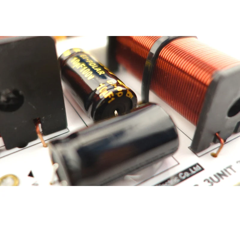 HIFIDIY LIVE OK-3801C 3 Way 3 speaker Unit (tweeter + mid +bass )HiFi Home Speakers audio  Frequency Divider Crossover Filters