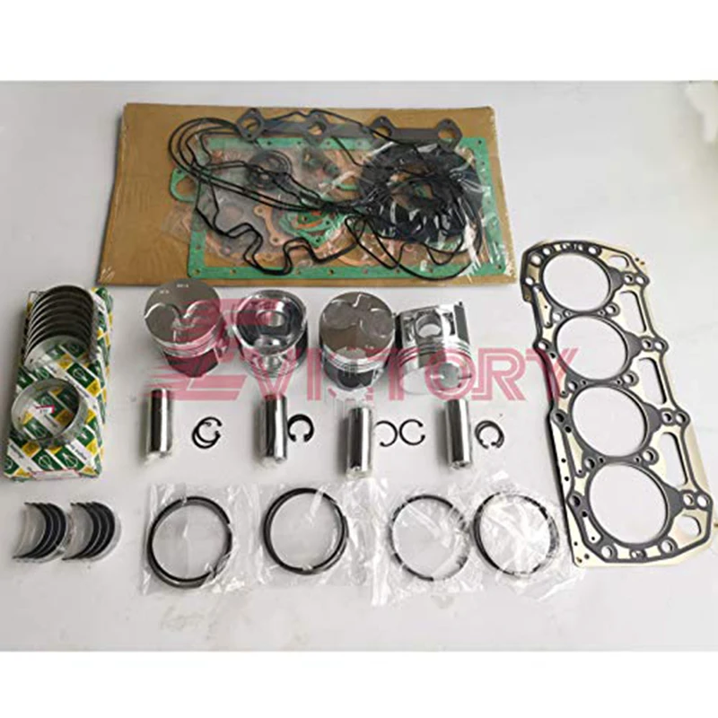 

For PERKINS 404D 404D-22 404D-22T overhaul rebuild kit + valve guide seat