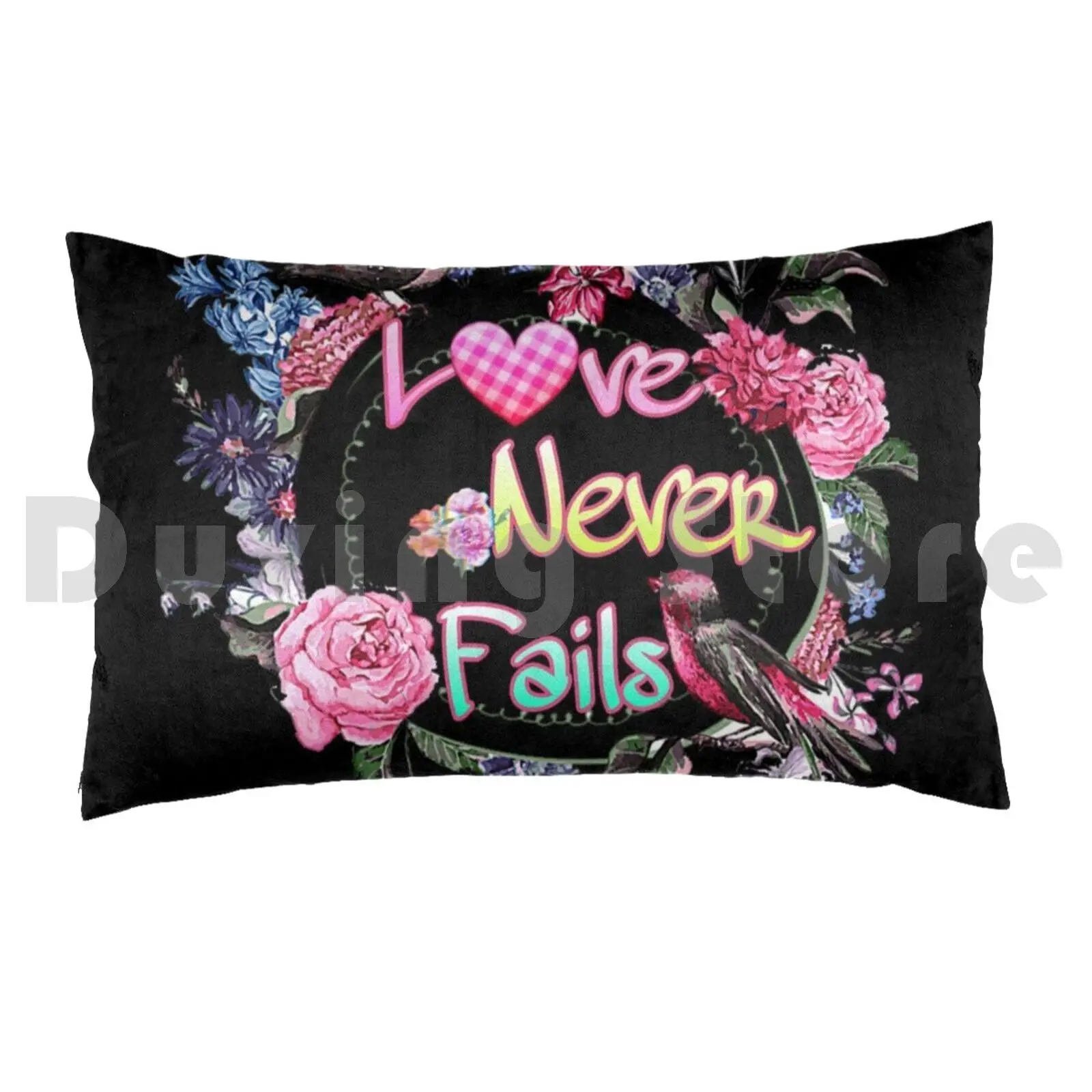 Love Never Fails Jw Pillow Case Printed 50x75 Love Never Fails Jw Bible Jw Org Bible Verse New World