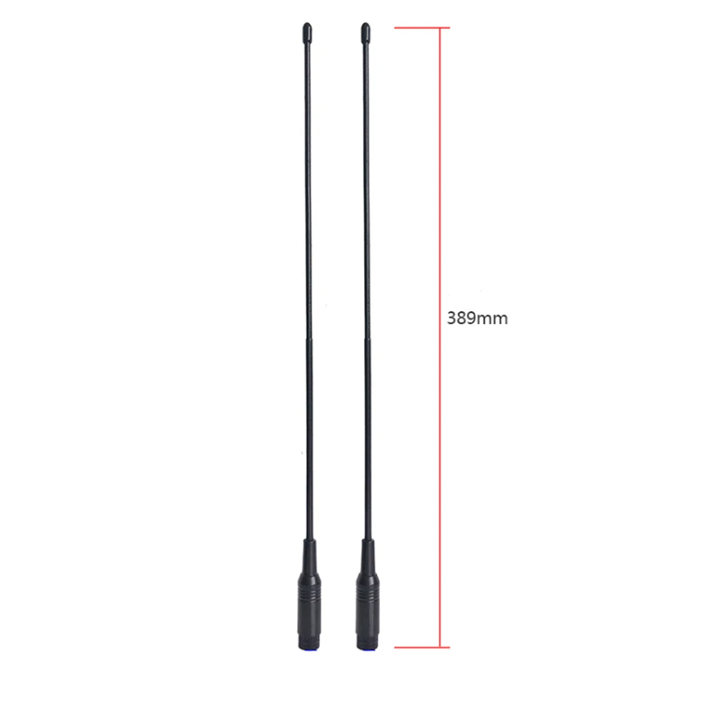 Latest SMA-M Male Plug Flexible Antenna Radio VHF/UHF 433MHz for BAOFENG Two Way Radio Walkie Talkie Soft Whip Antenna