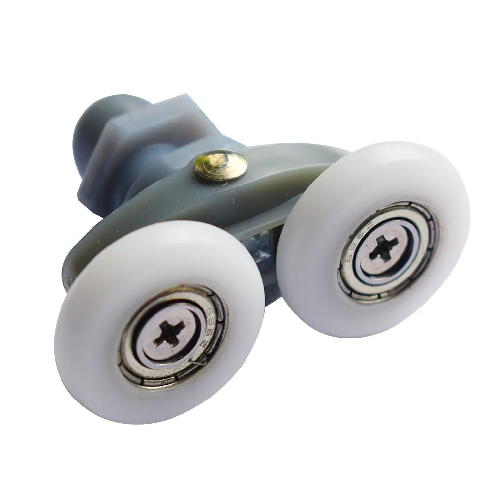 Double twin shower door rollers singel bottom wheels runners pulley pulleys 