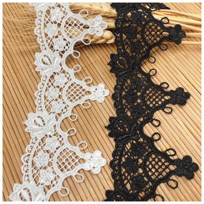 2Yard DIYClavicle chain accessories lace Fabric Apparel Sewing On Home Textiles For Dress Scrapbooking  fabric materials lace