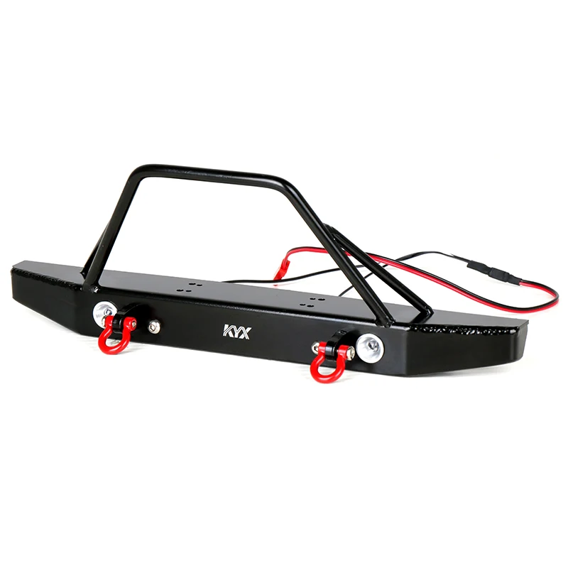 

KYX Racing Metal Front Bumper Upgrades Parts Accessories for 1/6 RC Crawler Car Axial SCX6 AXI05000