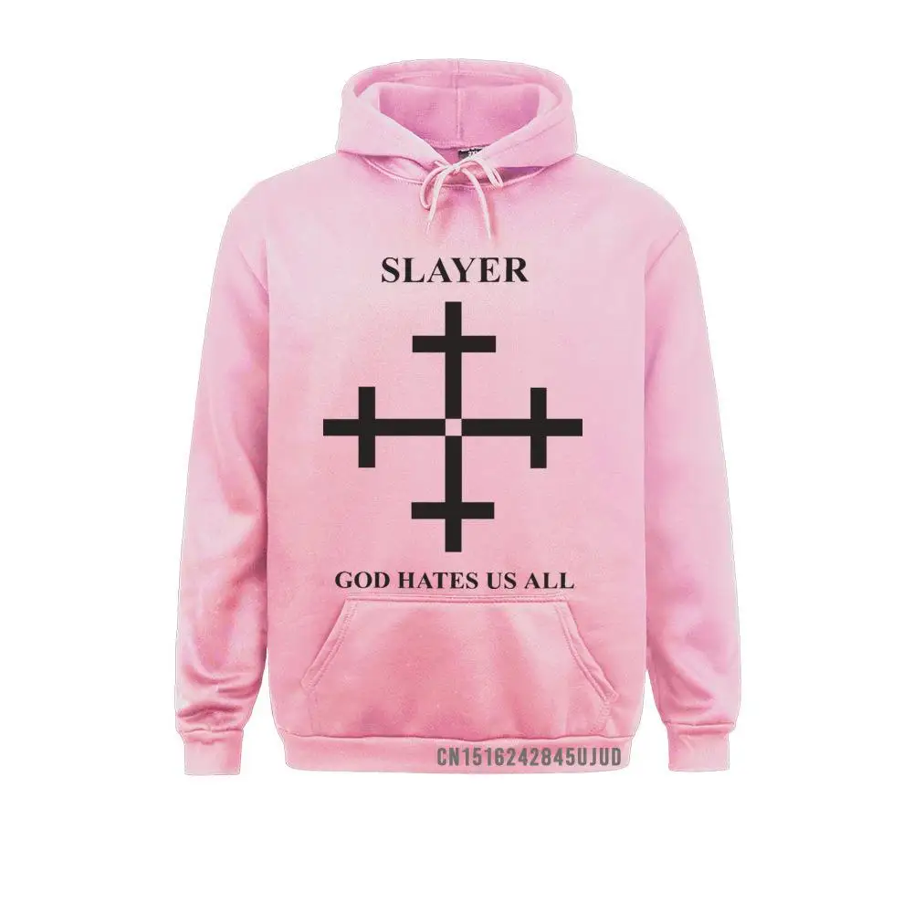 2021 Winter Mode Slayer Sweatshirt Männer Gott Hasst Uns Alle Männer Sweatshirt Metall Rock Band Langarm Kostüm Hoodie Männer hoody