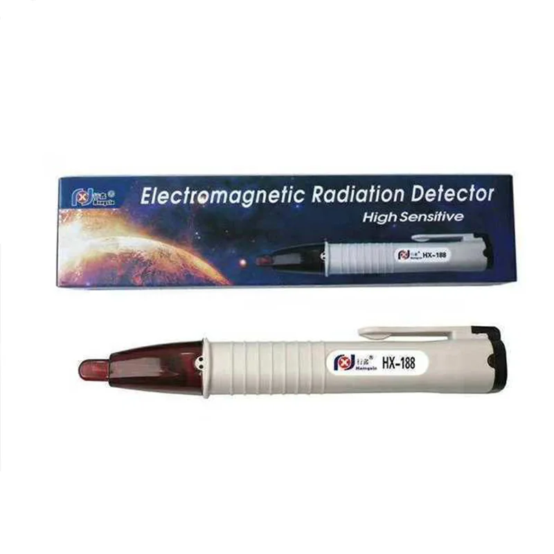 Non-contact Magnetic Detector Meter Field Strength Test Instruments Alarm Sound Light Radiated Electromagnetic Radiation Pen