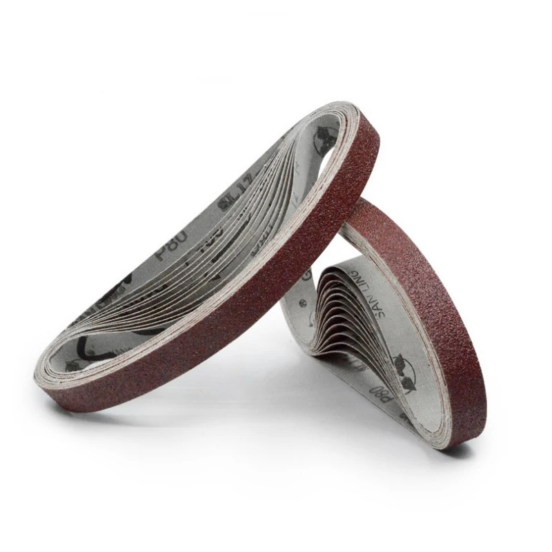 10Pcs Dremel Accessories 9*533 mm Sanding Belt Grit 40-600 Sander Grinder Belt for Drill Grinding Polishing Power Tool