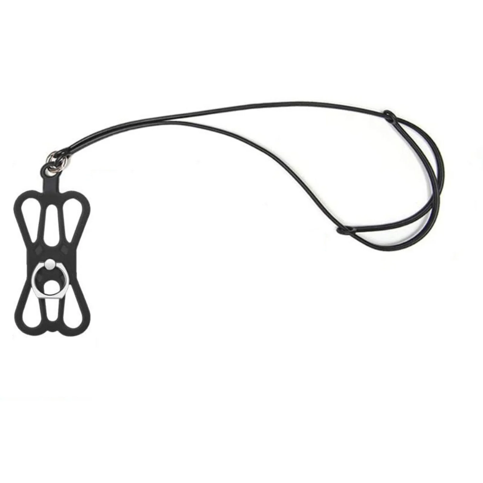 Mobile Phone Lanyards For Mobile Phone Silicone Sports Phone Strap Ring Holder Case Neck Hanging Rope Sling Mobile Phone Straps