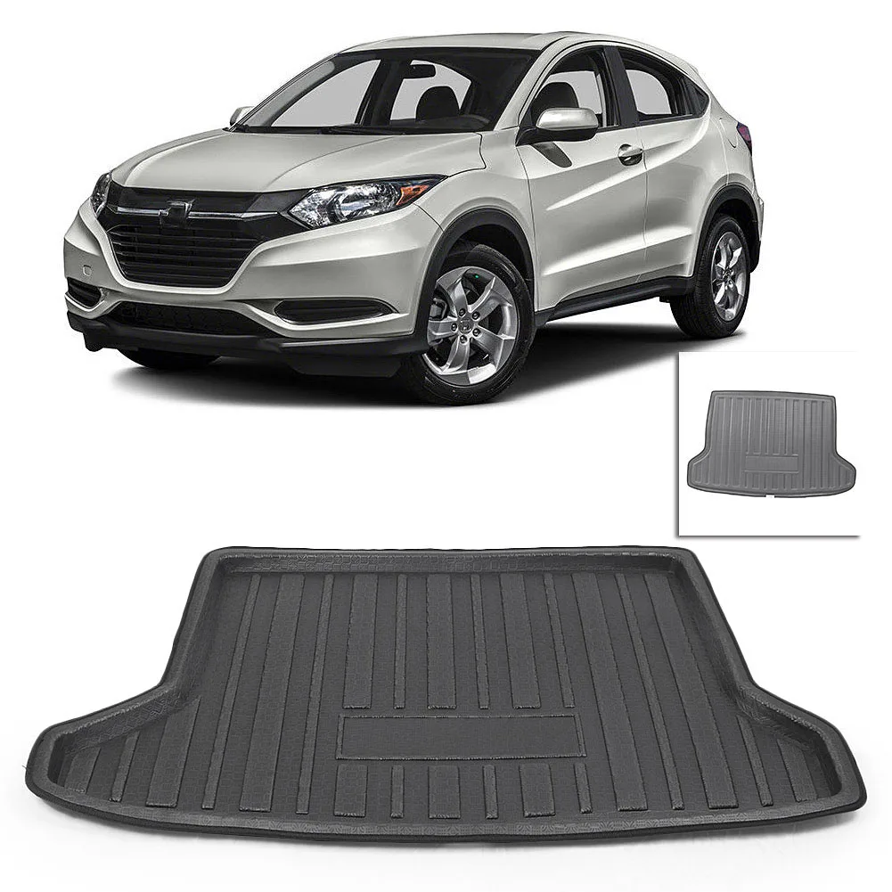 Rear Trunk Cargo Mat Tray Boot Floor Carpet Cover For Honda HR-V HRV Vezel 2014 2015 2016 2017 2018 Car Accessories