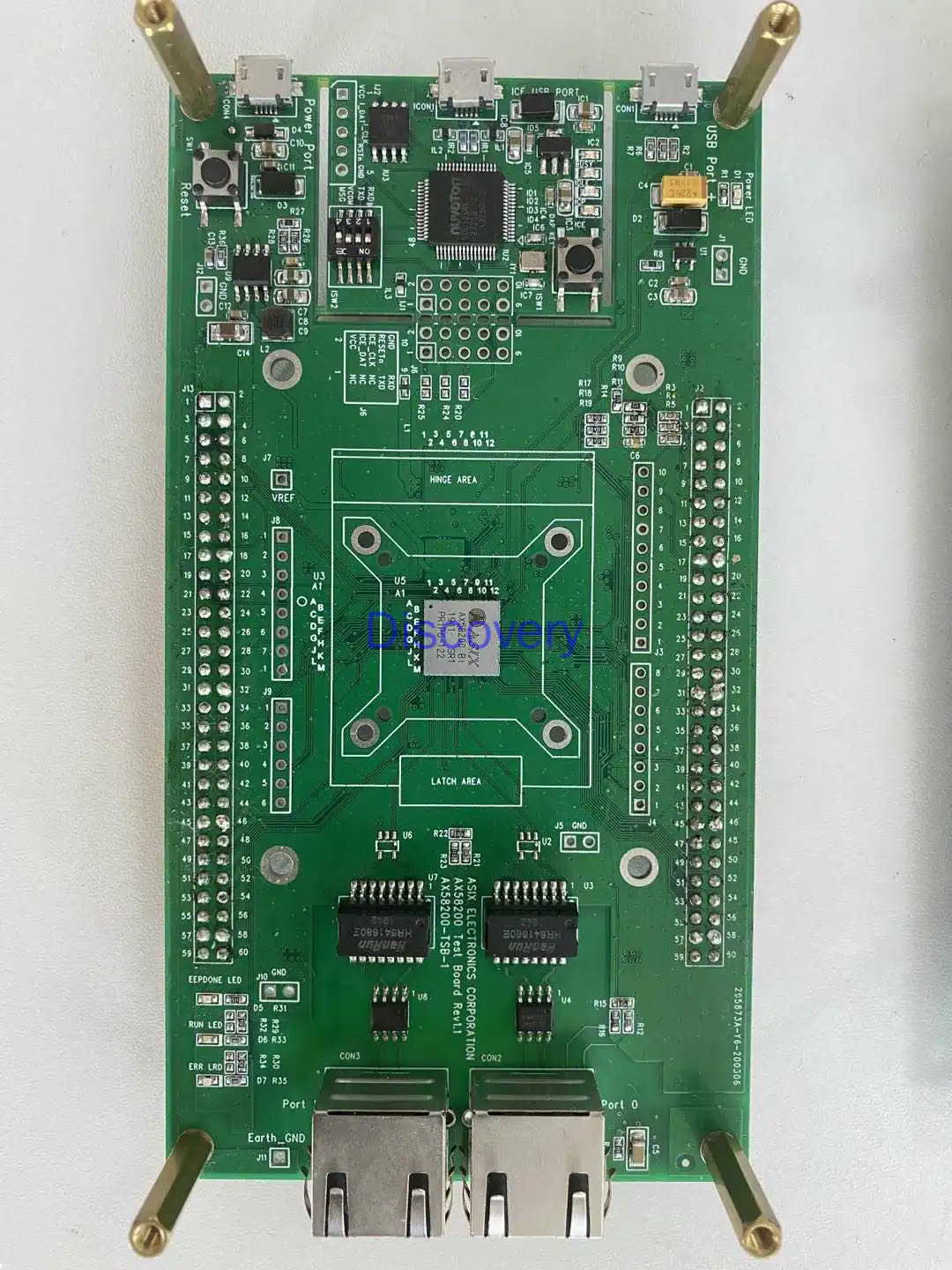 

Макетная плата AX58200, основная плата, ведомая станция Ethernet, может быть на 3 сетевых порта, макетная плата Ethernet