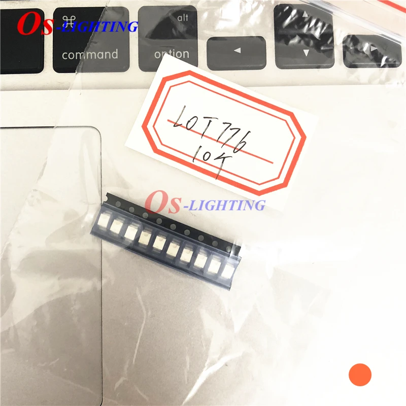 10pcs LO T776-S1T1-24-Z Orange 3528 SMD LED PLCC-2  Reverse Gullwing 606NM 267.5MCD 2V 20mA light beads lamps ( LO T776 ) LOT776