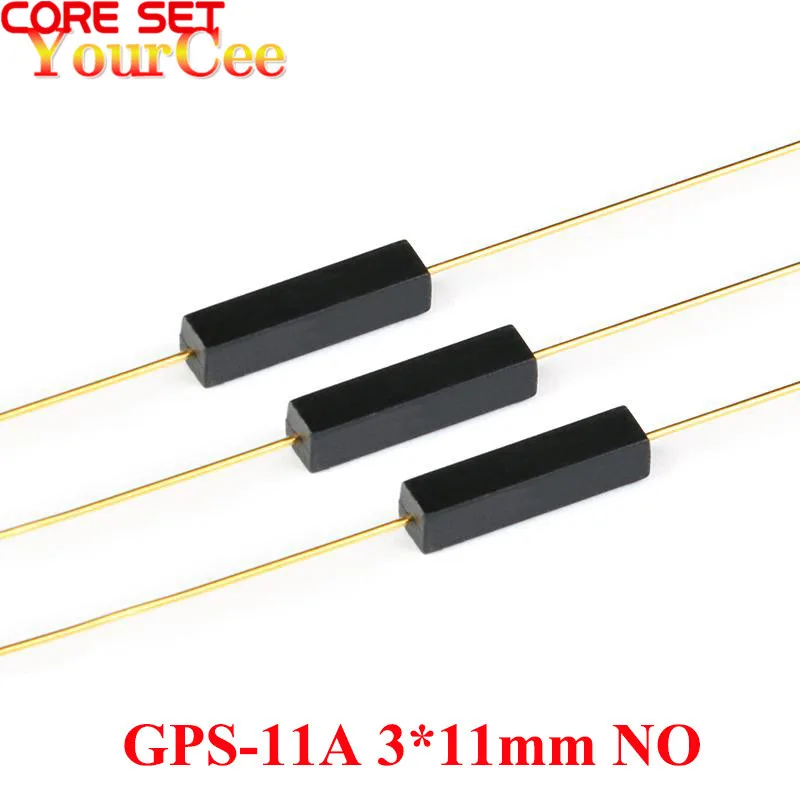 5Pcs 2*14mm GPS-11A GPS-14A GPS-14B 3*11mm MKA-14103 Normally Open Close NO NC Reed Relays Switch Magnetic Switch Anti Vibration