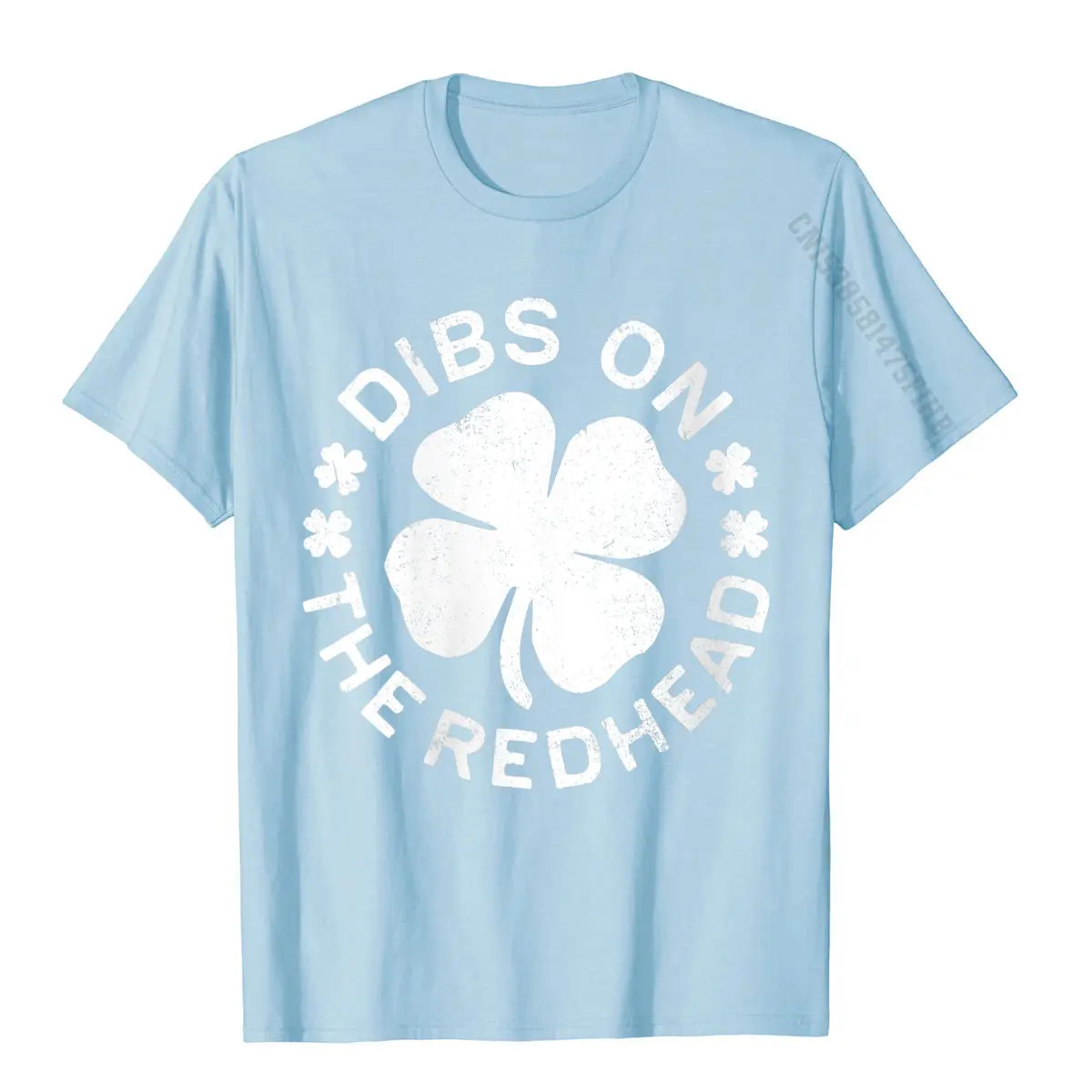 Womens Dibs On The Redhead Shirt Funny St Patricks Day Drinking T-Shirt Summer Tees Cotton Mens T Shirt Summer New Arrival