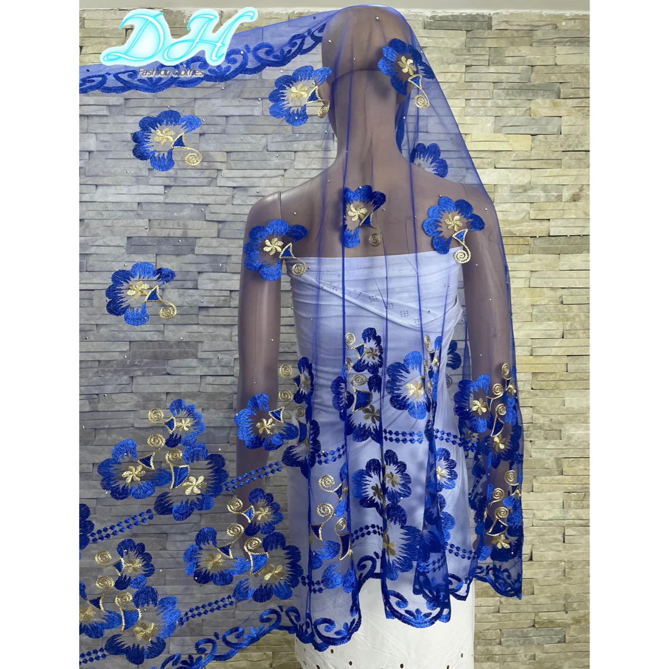 New African Muslin Islamic Scarf  Dubai Ramadan Net Hijab Pashmina Extremely Soft Turban Women Wraps DH051