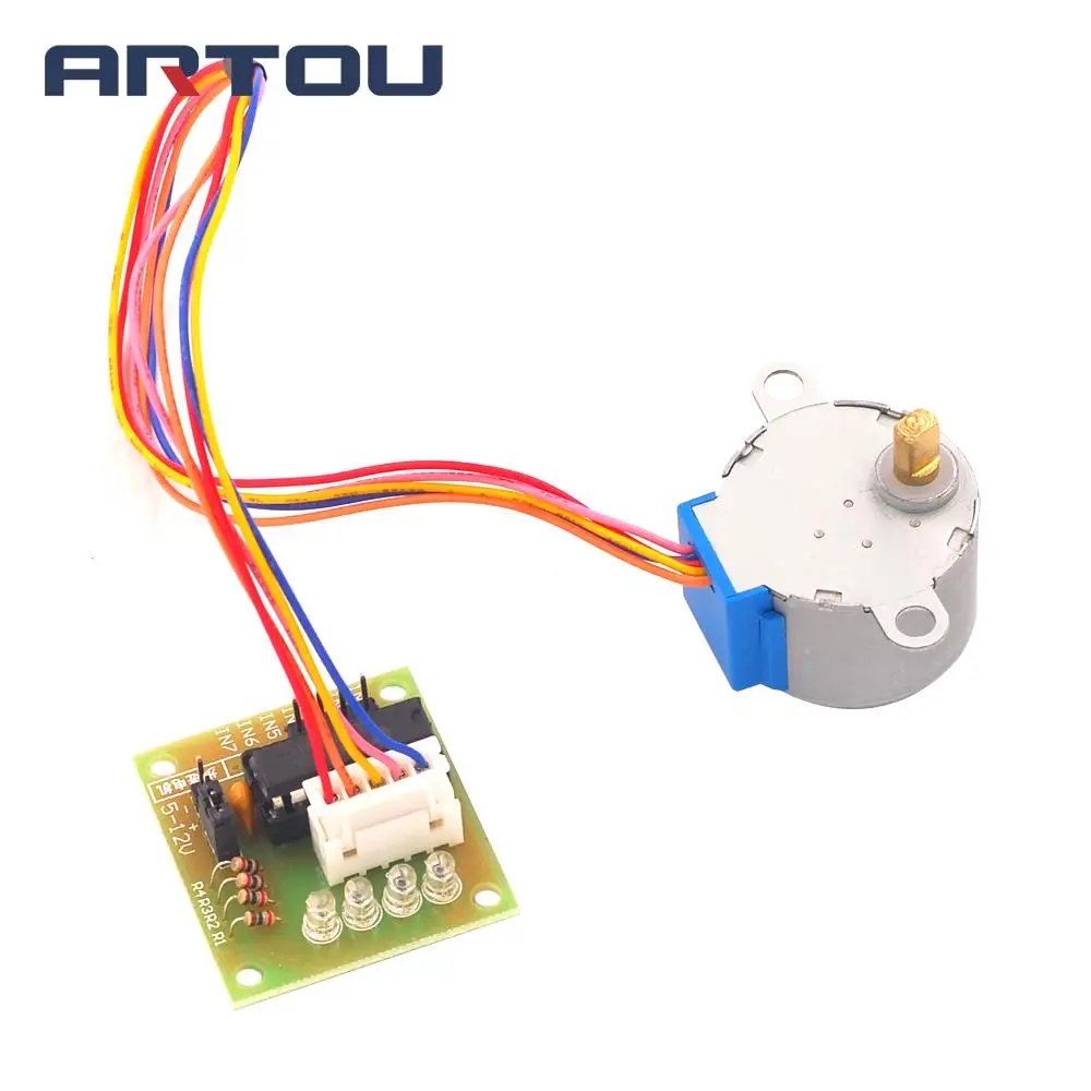 28BYJ-48-5V 4 phase Stepper Motor+ Driver Board ULN2003 Stepper motor + ULN2003 Driver board