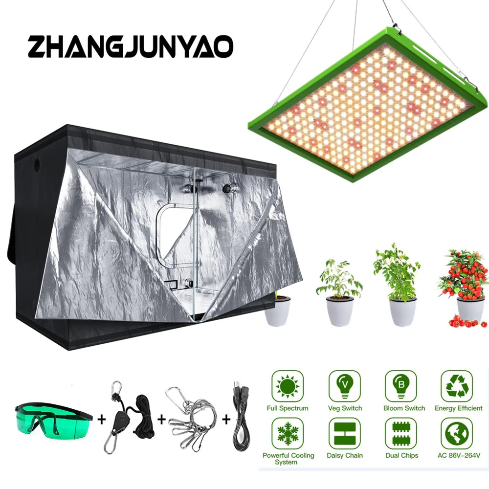 

2021 Samsung Full Spectrum 1000W New Plant Growth Lamp and Various Sizes of Growth Tents to Create and Indoor Hydroponic System