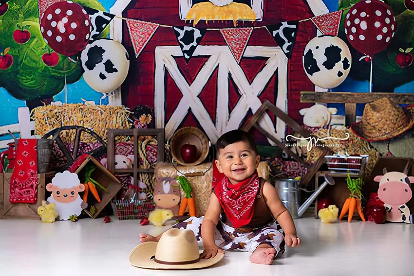 Rot Scheune Bauernhof Fotografie Hintergrund Neugeborenen Baby Hintergrund Geburtstag Photo Kind Junge Foto Studio Für Foto Schießen