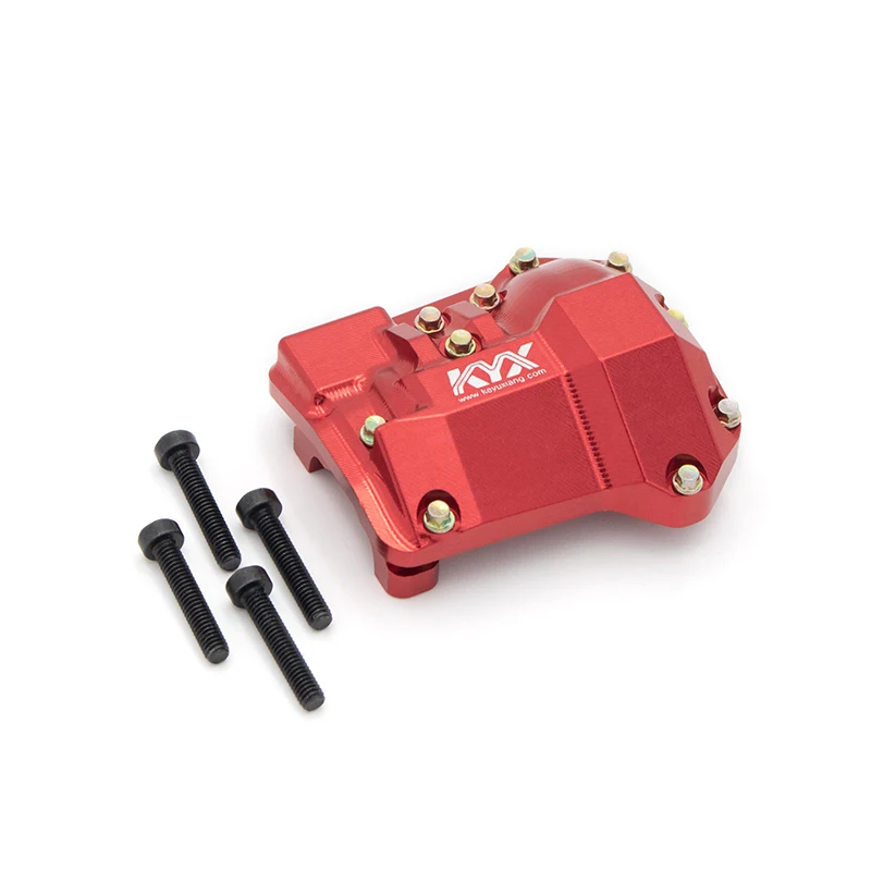 

KYX Racing Aluminum Alloy Front Rear Axle Differential Cover Upgrades Parts for 1/10 RC Crawler Car Traxxas TRX-4 TRX4