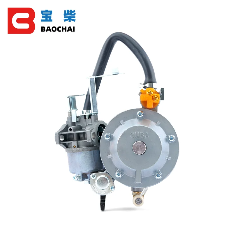 GT241 154F 156F Huayi Gasoline Generator Parts Engine Three Fuel LPG Manual Carburetor Kit Assy