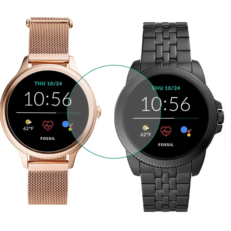 Película protectora de vidrio templado para reloj inteligente, Protector de pantalla para Fossil Gen 5E, 42mm, 44mm, Gen5e