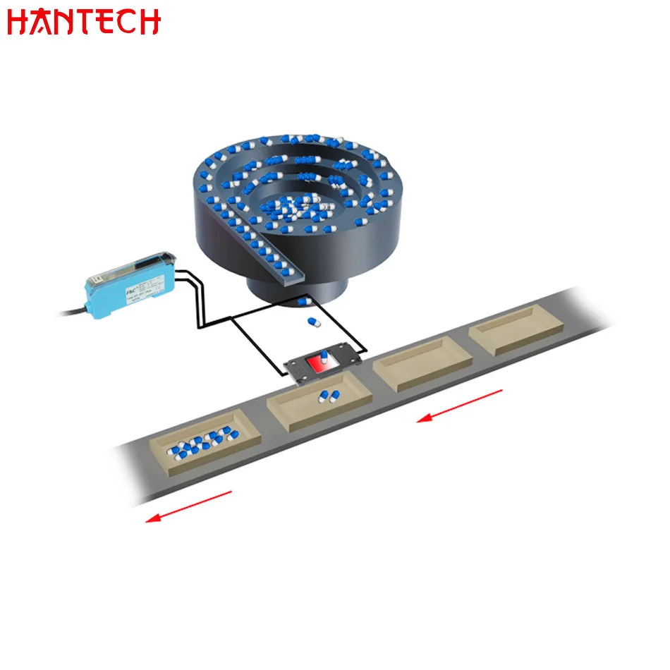 FFTQ-2121 Window Frame Fiber Sensor Free Fall Counting, 5*5mm Min. Detectable, optic counter sensor, vibration plate usage.