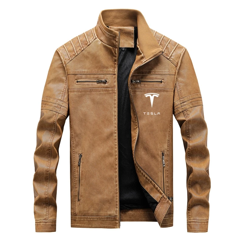 Tesla Genuine Leather Jacket | Hand Made Quality