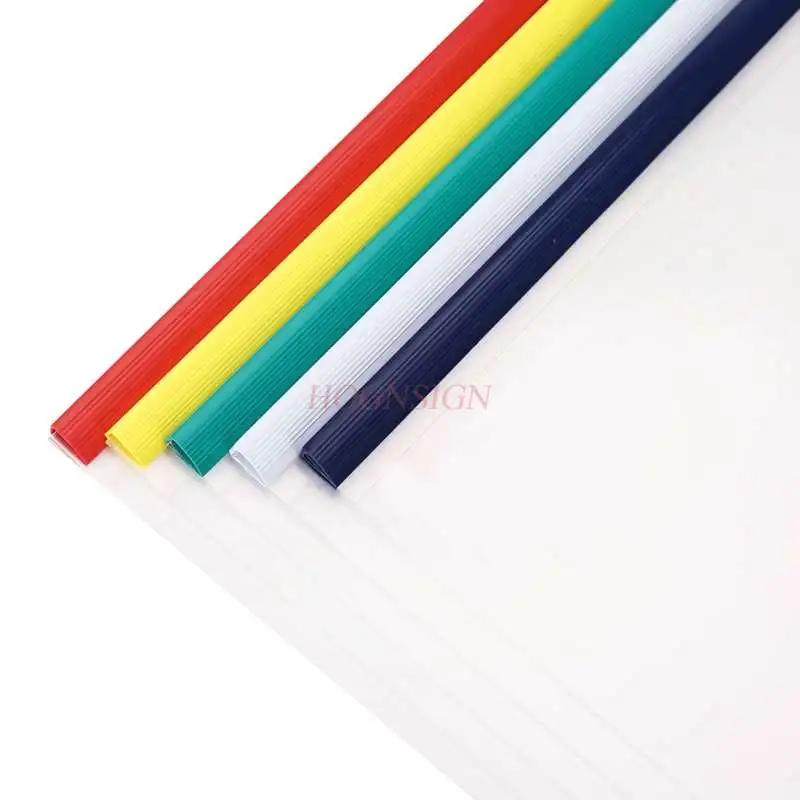 10pcs Drawer folder file folder transparent office supplies