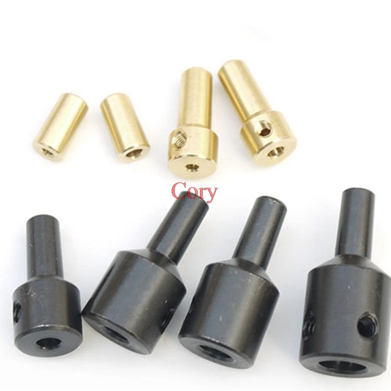 1Pc For Jt0 drill chuck adaptor connecting rod shaft sleeve steel copper coupling 2.3mm/3.17mm/4mm/5mm/6mm/8mm Detachable CZYC