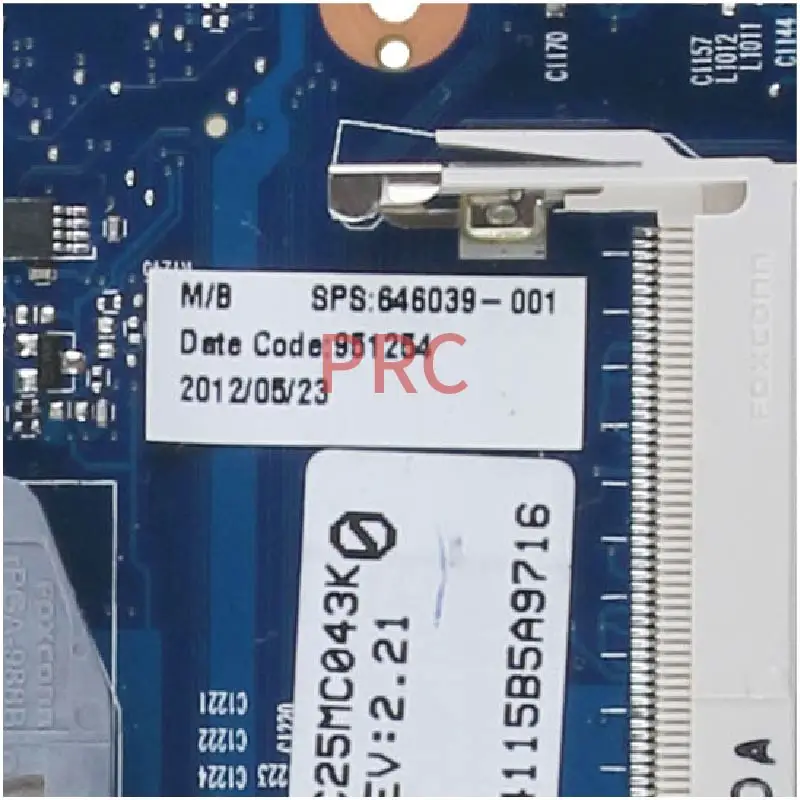 646039-001 646039-501 per HP Probook 4230S Notebook Mainboard 6050A2465201-MB-A02 HM65 DDR3 scheda madre Del Computer Portatile