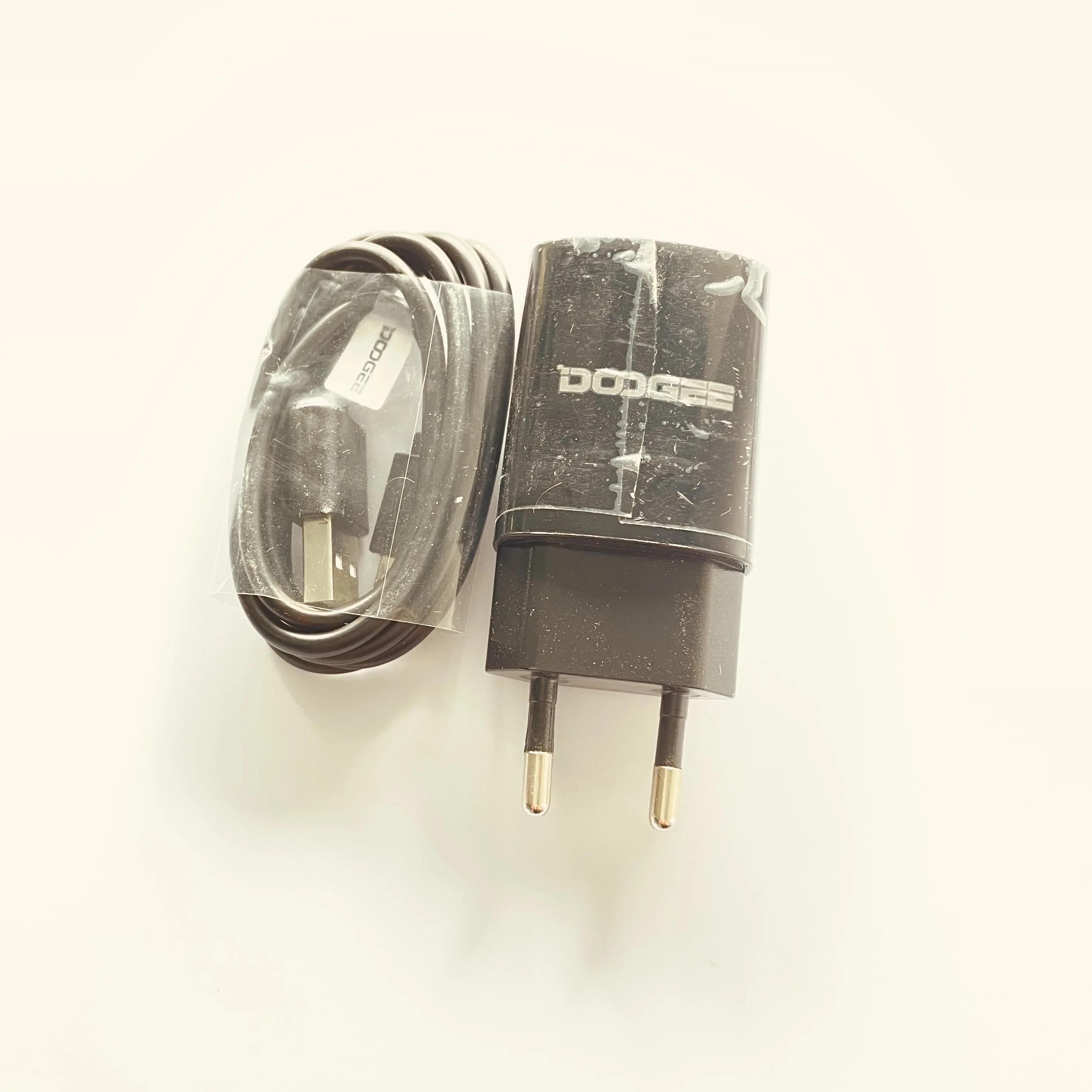 DOOGEE S55 New Travel Charger + USB Cable USB Line For DOOGEE S55 MTK6750T Octa Core 5.5inch 720x1440 Free Shipping