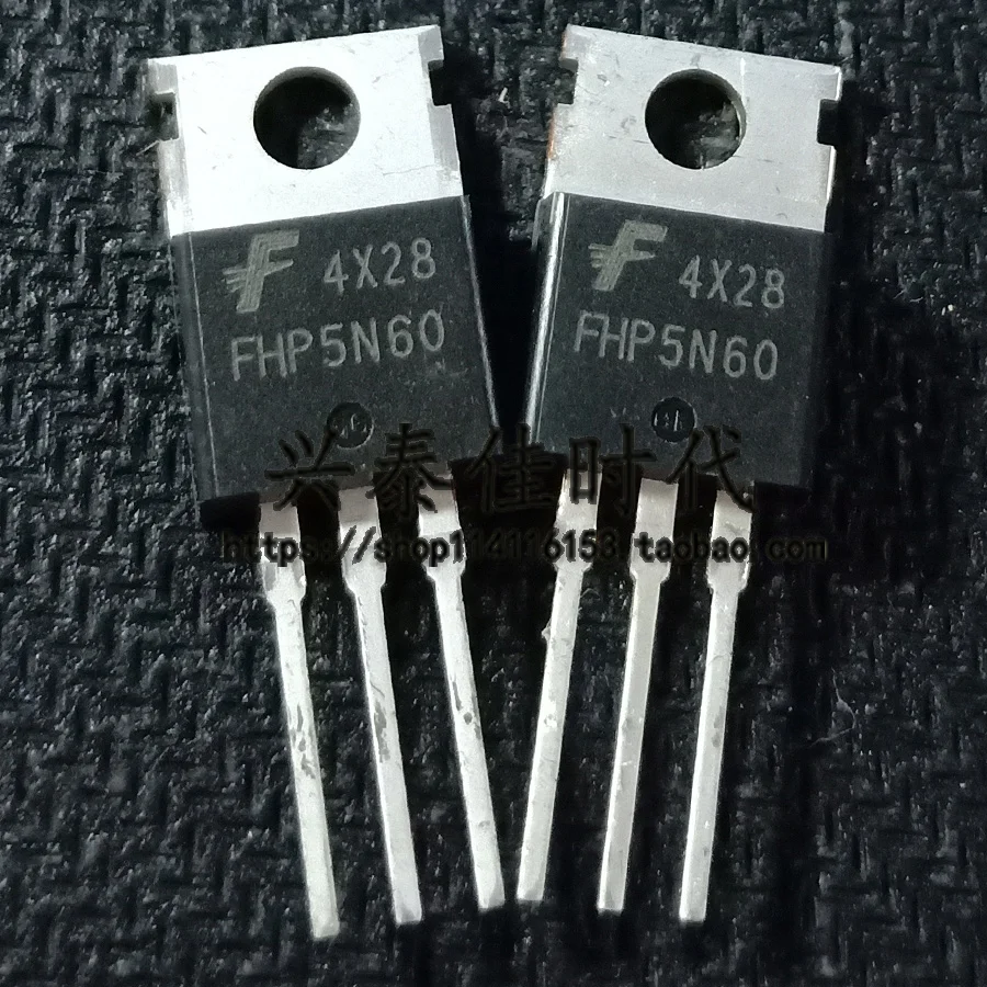 Original new 5pcs/ FHP5N60 5N60 5A/600V TO-220