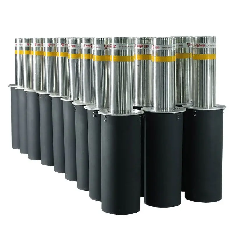 High-Quality Anti-Terrorist Car Blocks Fully Automatic Electric Parking Lifting Column With Controller Using Parking Obstacles