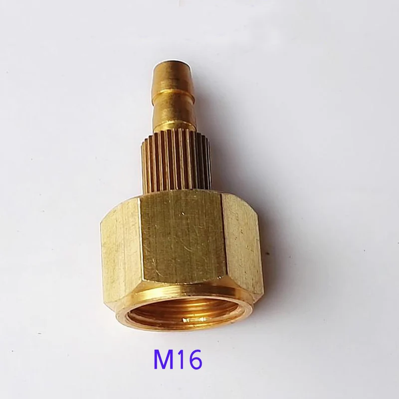 M16 M14 M12 M10 Gas e Acqua Rapida Lato Connettore del Tubo Fit TIG Torcia