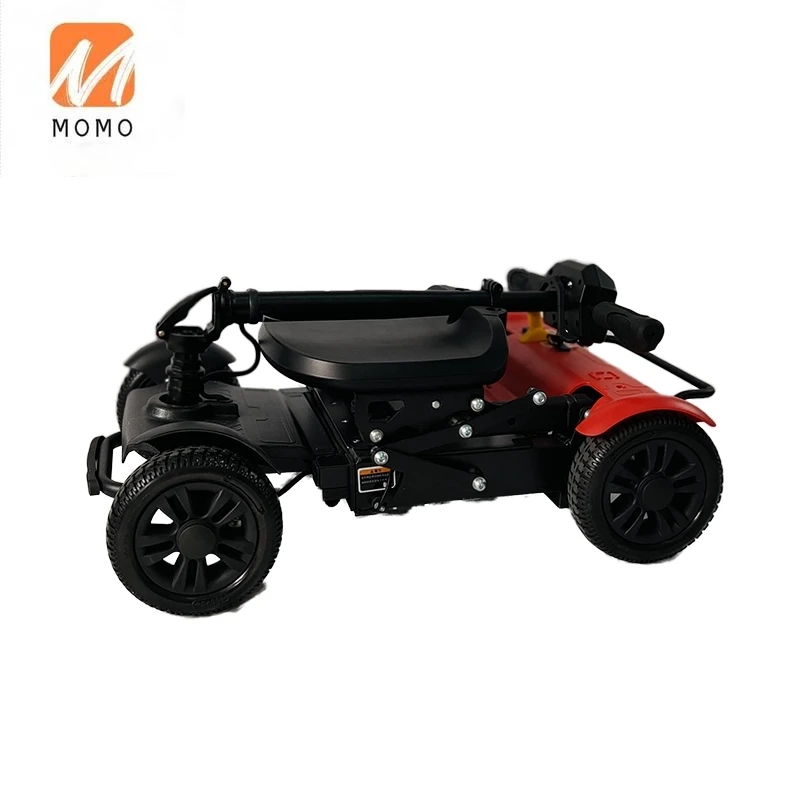 السفر 4 عجلات المسنين سكوتر كهربائي المعاقين للطي التنقل سكوتر لكبار السن