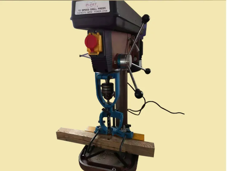 Square tenon machine falcon machine converter bench drill variable square hole drill hole drilling machine accessories