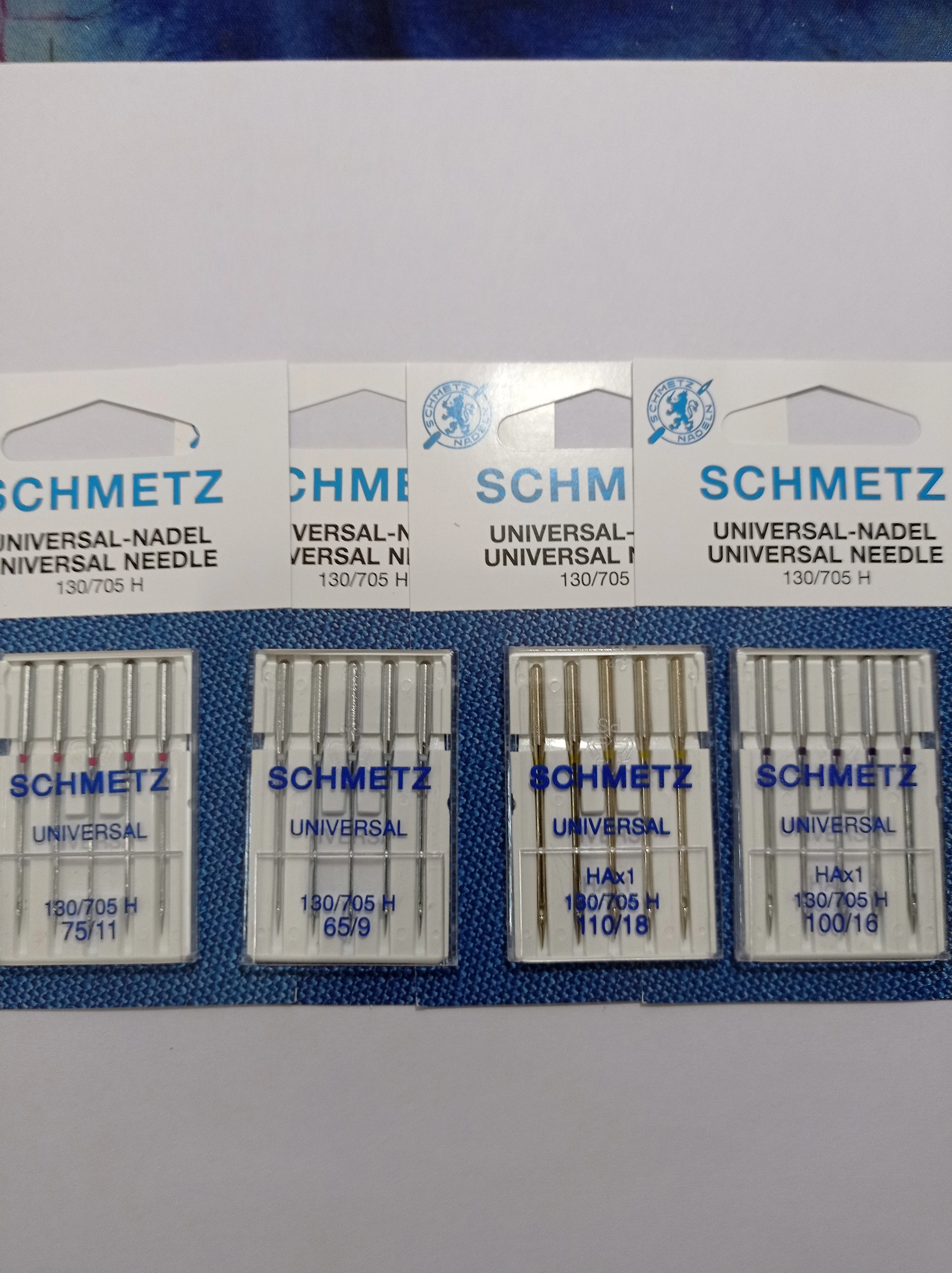 

1pack=5pcs SCHMETZ UNIVERSAL Needles Household electric sewing machine needle quality for singer brother bernina pfaff janome