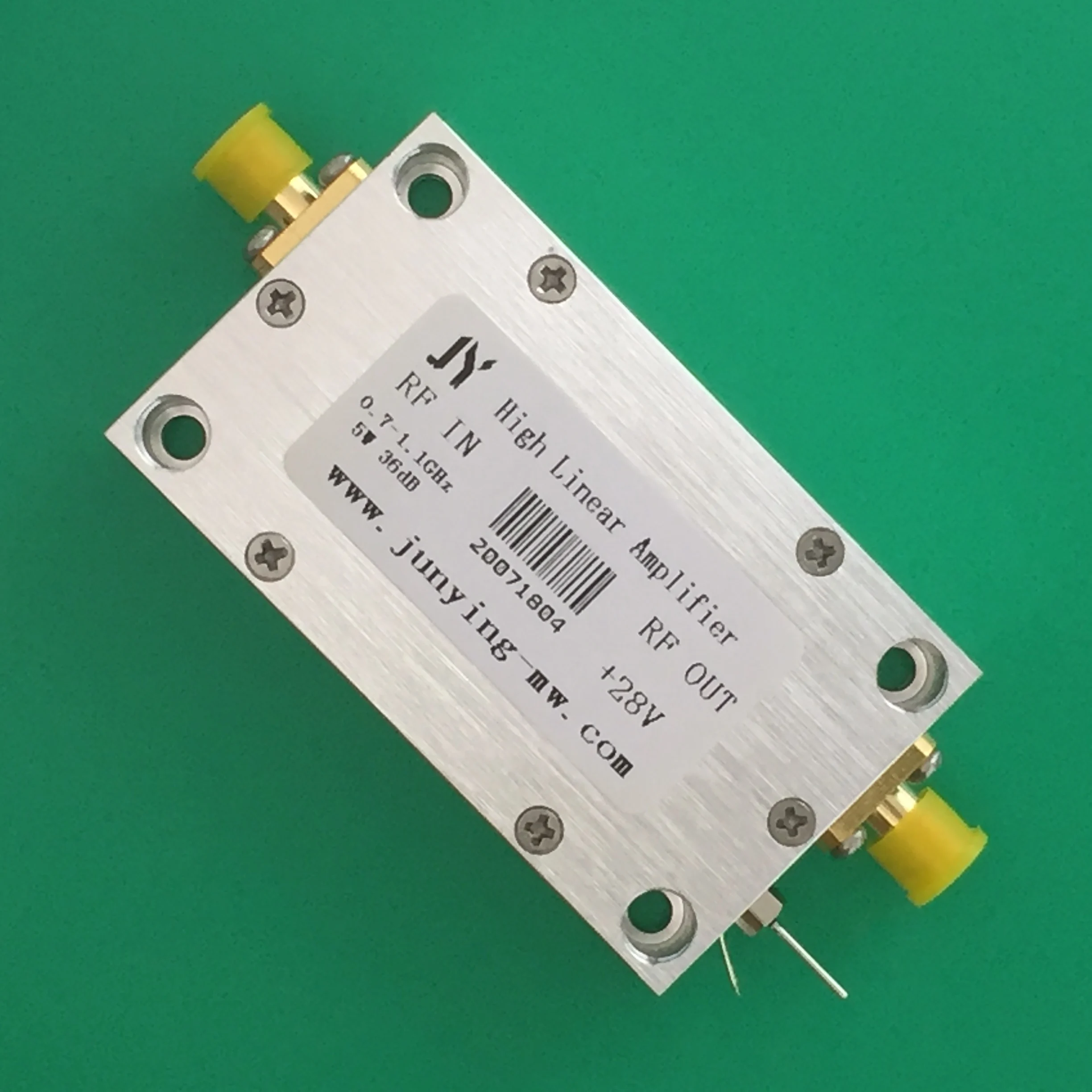 RF Microwave Broadband Power Amplifier 0.7-1.1ghz 0.8g 0.9g High Linear Power Amplifier 5W