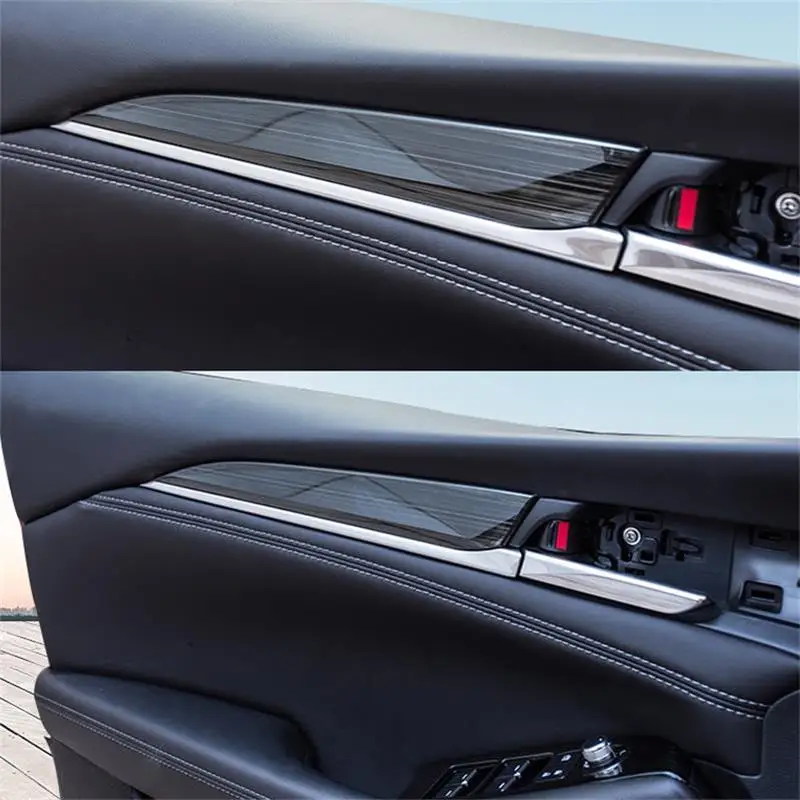 For Mazda 6 Atenza Mazda6 2019 2020 2021 Stainless Steel Window Switch Cover Trims Center Outlet Vent Frame Car Styling Sticker