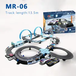 1:64 Track Racing Toy Electric Railway Track Toy Set Racing Track Double Remote Control Car Slot Car Natal Children's Toys