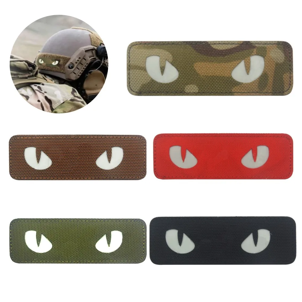 Cat Another Eyes on You Emboridery Patch Armband Badge Military Helmet Decorative Applique Embellishment Tactical Patches