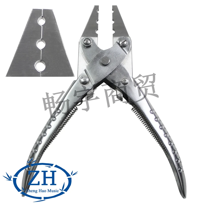 Key Shaft Rod Tube Pliers, Shrink Tube, parallel Clamp, Repair Tools, Saxophone, flute, clarinet, Parallel Swedging, Repair Tool