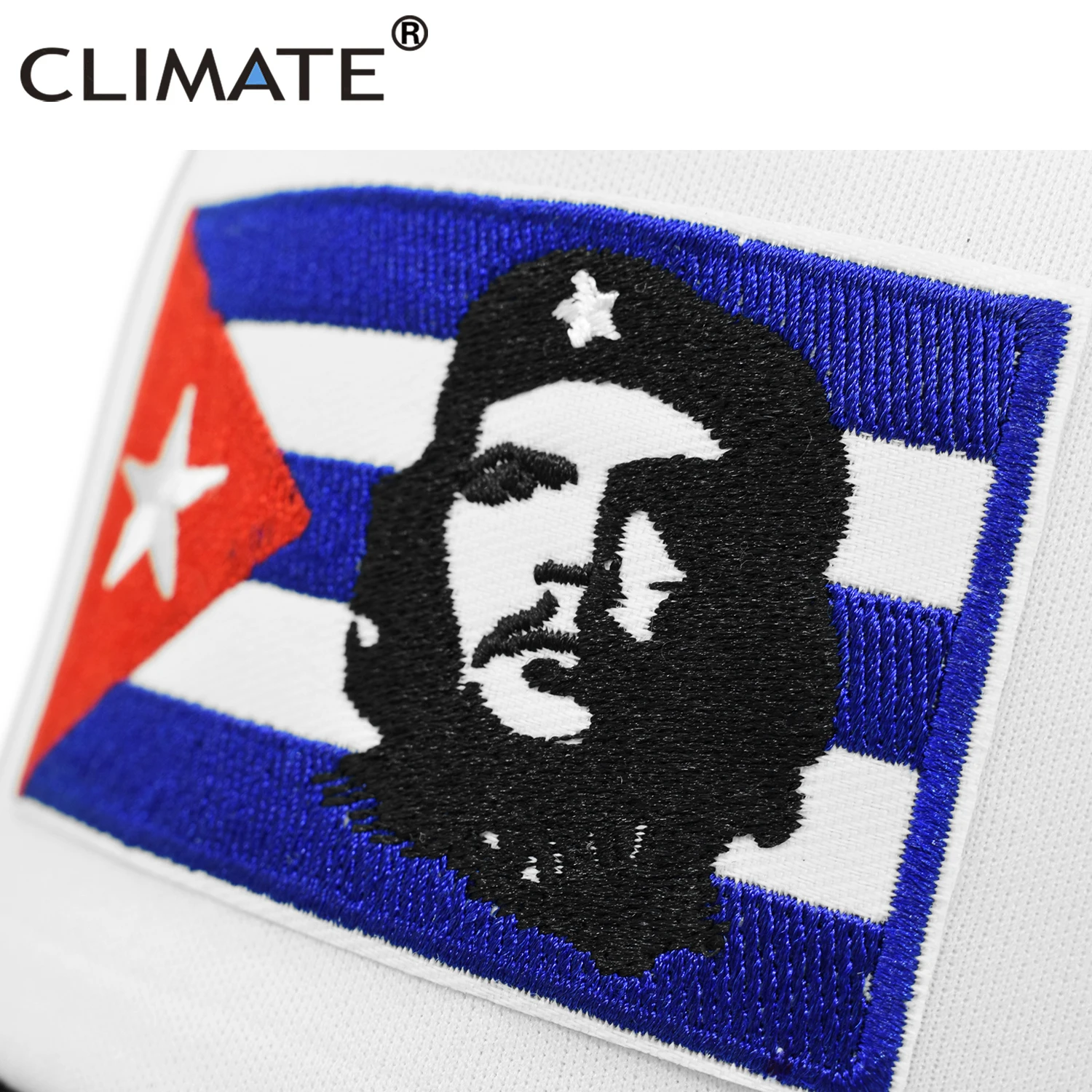 CLIMATE Che Guevara Trucker Cap Cuba Hero Cuba Flag Cap Che Ernesto Guevara Trucker Cap Hat Cap Cool Summer Mesh Trucker Cap