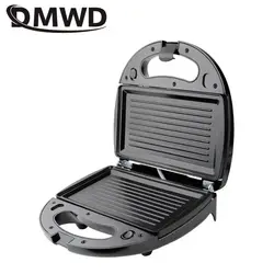 DMWD 3 in 1 Electric Waffles Maker Iron Sandwich Maker Bread Machine  Frying Baking Pan  Breakfast Waffle Machine Non-stick