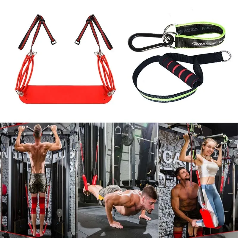 

Pull-Up Training Bar Auxiliary Belt Horizontal Bar Sling Elastic Resistance Band Arm Strength Fitness Equipment Workout Aids