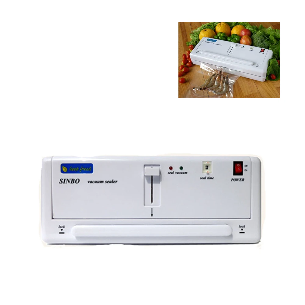 

Free Shipping 110V Manual Household Vacuum Saver Packing Machine,SINBO DZ-280 Food Vacuum Sealer Machine