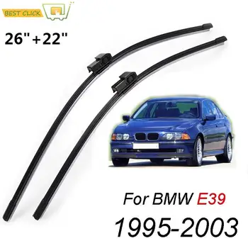 26&quot; 22&quot; Windshield Windscreen Wiper Blades Kit For BMW 5 Series E39 525i 528i 530i 540i M5 1995 - 2003