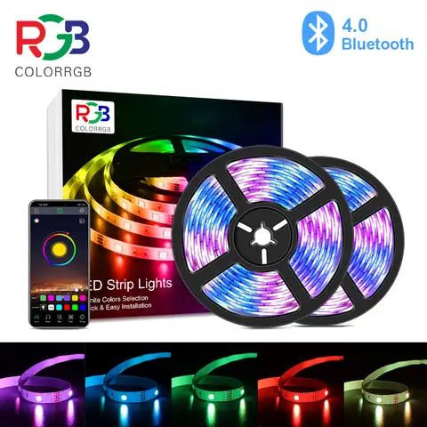 RGB LED Strip Light 10M 20M with App Control aiopp