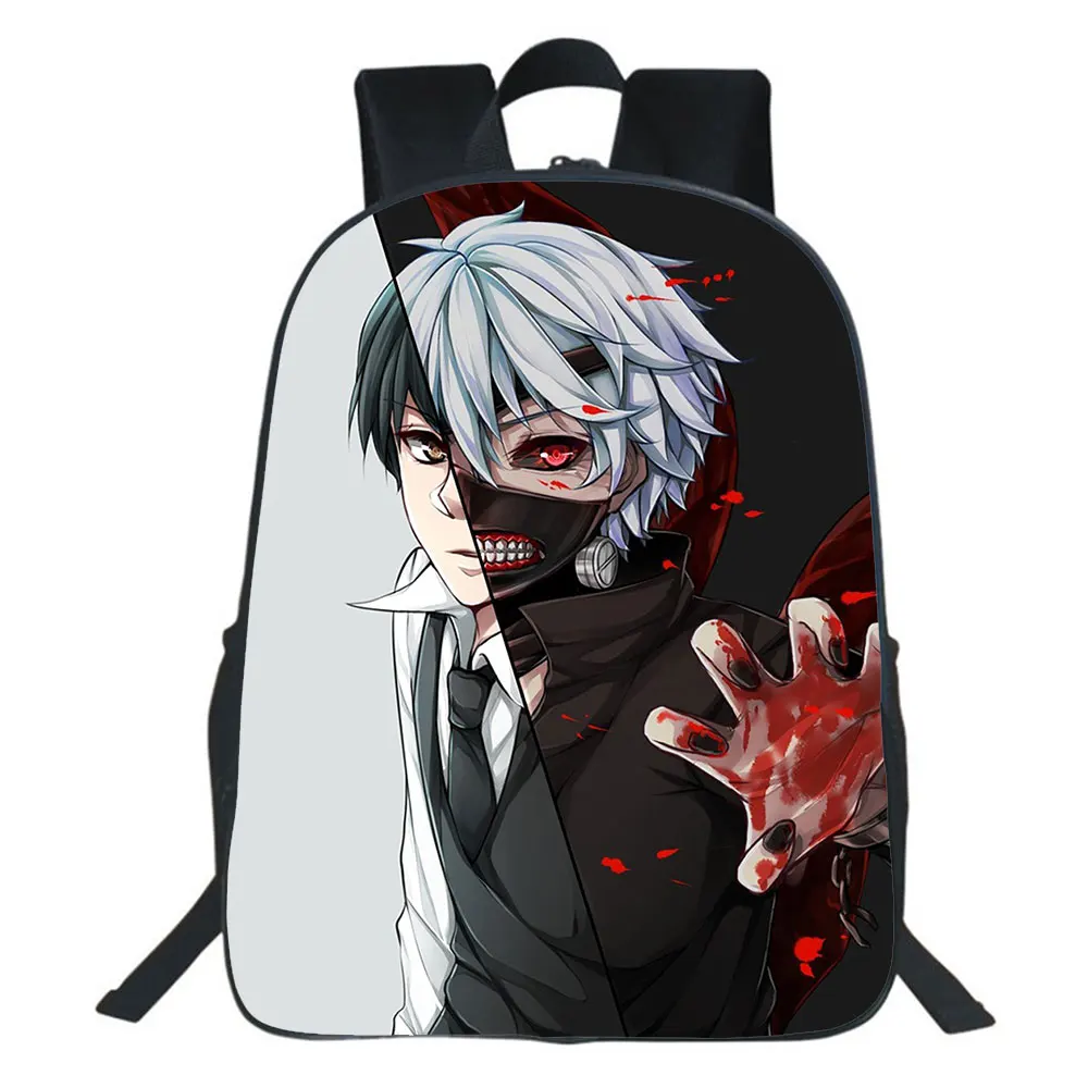 Japanese Anime Tokyo Ghoul Backpack School Bag for Girls Boys Children Women Men Teens Laptop Travel Rucksack Hot sale Mochilas